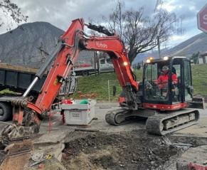 Kubota KX 080 - حفارة مصغرة: صور 1 Kubota KX 080 - حفارة مصغرة: صور 1