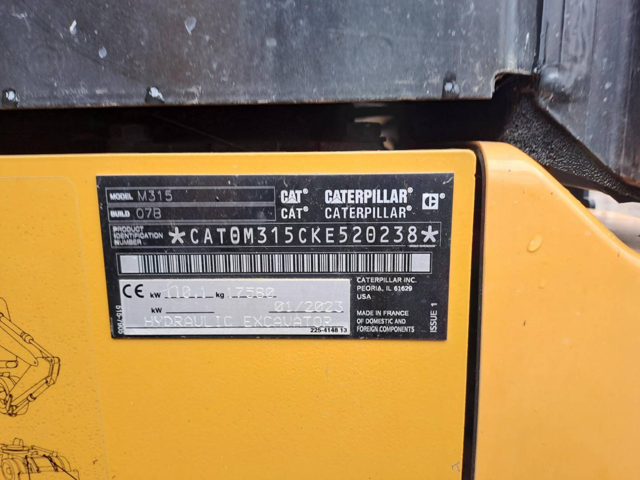 CAT M315 - حفارة على عجلات: صور 5 CAT M315 - حفارة على عجلات: صور 5