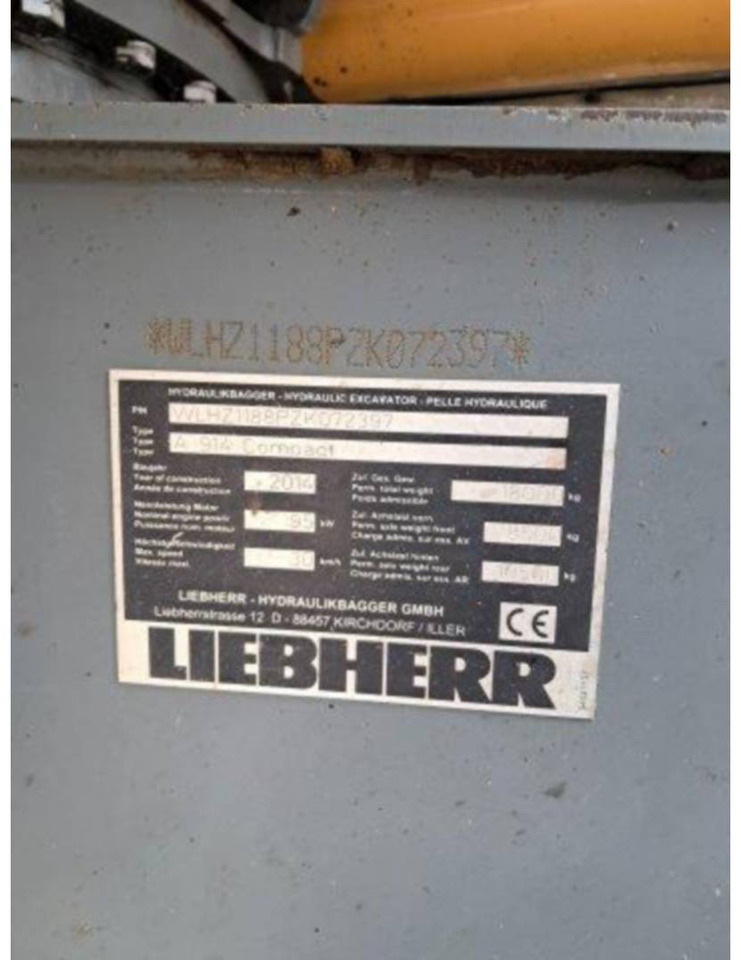 LIEBHERR A914 - حفارة على عجلات: صور 4 LIEBHERR A914 - حفارة على عجلات: صور 4