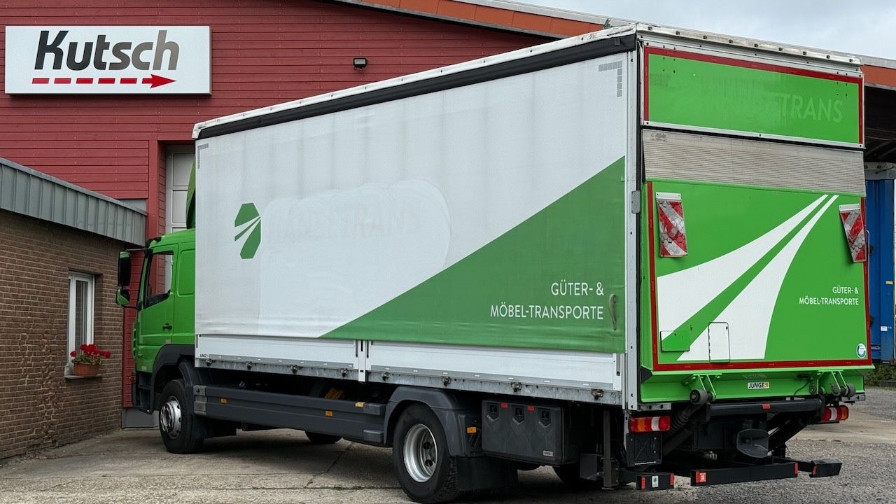 Mercedes-Benz Atego 1624L Pritsche/Plane, Ladebordwand - شاحنة ستارة: صور 5 Mercedes-Benz Atego 1624L Pritsche/Plane, Ladebordwand - شاحنة ستارة: صور 5