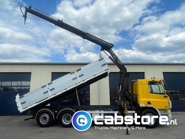 DAF CF 75.310 FAN 6x2 Euro 5 - MANUAL - Bouwjaar 2008 - Kipper - Palfinger PK 15002 Performance - Km 550.899 - Good condition! - قلابات, شاحنة كرين: صور 2 DAF CF 75.310 FAN 6x2 Euro 5 - MANUAL - Bouwjaar 2008 - Kipper - Palfinger PK 15002 Performance - Km 550.899 - Good condition! - قلابات, شاحنة كرين: صور 2