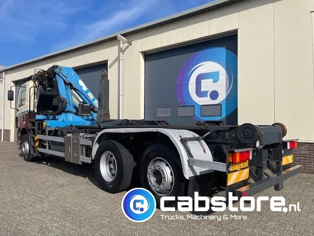 DAF CF 85.340 6X2 Euro 3 - Haakarm containersystem - Hooklift - Abrollkipper - Year 2004 - HMF 1680-K2 Crane - Grua - Ladekran - Autolaadkraan - شاحنة ذات الخطاف, شاحنة كرين: صور 2 DAF CF 85.340 6X2 Euro 3 - Haakarm containersystem - Hooklift - Abrollkipper - Year 2004 - HMF 1680-K2 Crane - Grua - Ladekran - Autolaadkraan - شاحنة ذات الخطاف, شاحنة كرين: صور 2