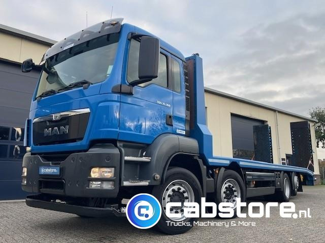 MAN TGS 35.360 8x2 Machinetransporter - Oprijwagen - Bouwjaar 2014 - Hydraulische rampen - 8x2-4 - Bickel-Tec - Good condition - شاحنات مسطحة: صور 1 MAN TGS 35.360 8x2 Machinetransporter - Oprijwagen - Bouwjaar 2014 - Hydraulische rampen - 8x2-4 - Bickel-Tec - Good condition - شاحنات مسطحة: صور 1