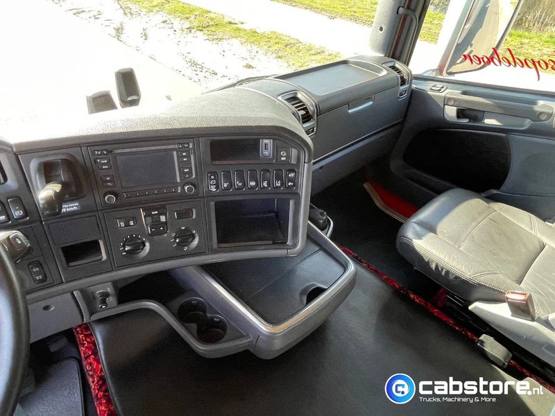 شاحنة صهريج Scania LB6X2*4HNB Euro 6 - Year 2016 - RETARDER - ALUMINIUM kipper + FLOOR  kipper aanhangwagen - Good Condition !!: صور 13