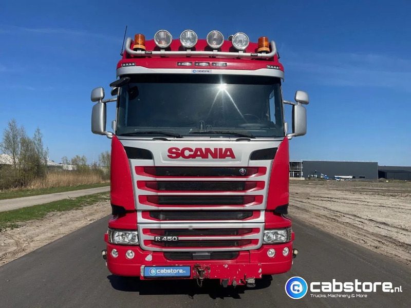 شاحنة صهريج Scania LB6X2*4HNB Euro 6 - Year 2016 - RETARDER - ALUMINIUM kipper + FLOOR  kipper aanhangwagen - Good Condition !!: صور 7