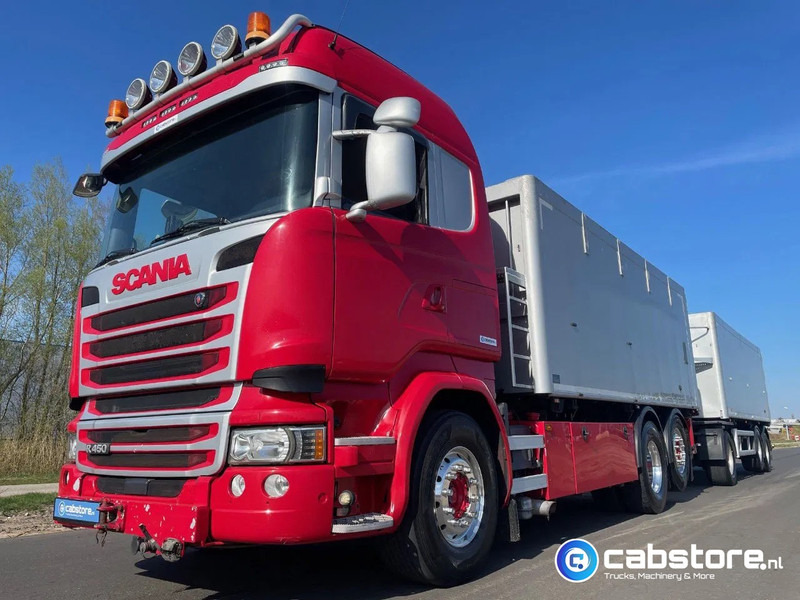 Scania LB6X2*4HNB Euro 6 - Year 2016 - RETARDER - ALUMINIUM kipper + FLOOR kipper aanhangwagen - Good Condition !! - شاحنة صهريج: صور 1 Scania LB6X2*4HNB Euro 6 - Year 2016 - RETARDER - ALUMINIUM kipper + FLOOR kipper aanhangwagen - Good Condition !! - شاحنة صهريج: صور 1