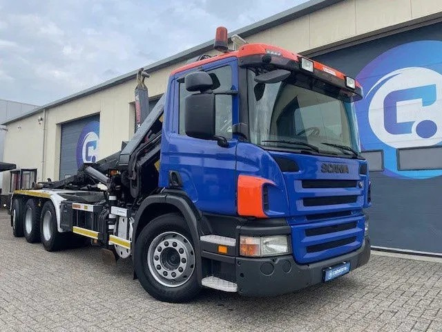 Scania P380 LB 8x4*4 HNA Euro 5 - HIAB 211 E-3 Hipro Crane with remote control + Multilift XR26S61 Hooklift - Year 2009 - Km 336.501 !! - Good condition - شاحنة ذات الخطاف, شاحنة كرين: صور 3 Scania P380 LB 8x4*4 HNA Euro 5 - HIAB 211 E-3 Hipro Crane with remote control + Multilift XR26S61 Hooklift - Year 2009 - Km 336.501 !! - Good condition - شاحنة ذات الخطاف, شاحنة كرين: صور 3