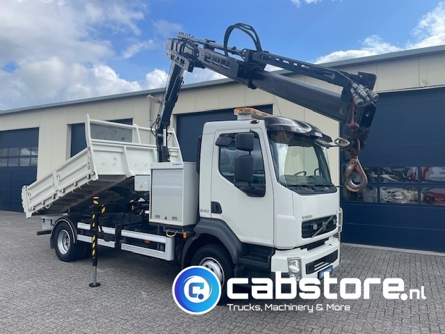 Volvo FL 240 4x2 Euro 5 - Kipper - MKG HLK 45 a2 Autolaadkraan - Bouwjaar 2012 - APK 18-10-2025 - ORIGINAL Km 35.640 !!!! - Good condition !! - شاحنة كرين: صور 3 Volvo FL 240 4x2 Euro 5 - Kipper - MKG HLK 45 a2 Autolaadkraan - Bouwjaar 2012 - APK 18-10-2025 - ORIGINAL Km 35.640 !!!! - Good condition !! - شاحنة كرين: صور 3