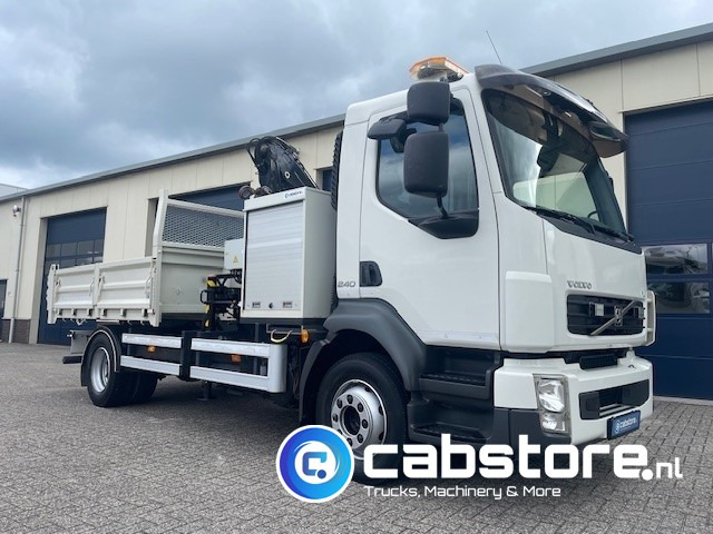 Volvo FL 240 4x2 Euro 5 - Kipper - MKG HLK 45 a2 Autolaadkraan - Bouwjaar 2012 - APK 18-10-2025 - ORIGINAL Km 35.640 !!!! - Good condition !! - شاحنة كرين: صور 4 Volvo FL 240 4x2 Euro 5 - Kipper - MKG HLK 45 a2 Autolaadkraan - Bouwjaar 2012 - APK 18-10-2025 - ORIGINAL Km 35.640 !!!! - Good condition !! - شاحنة كرين: صور 4