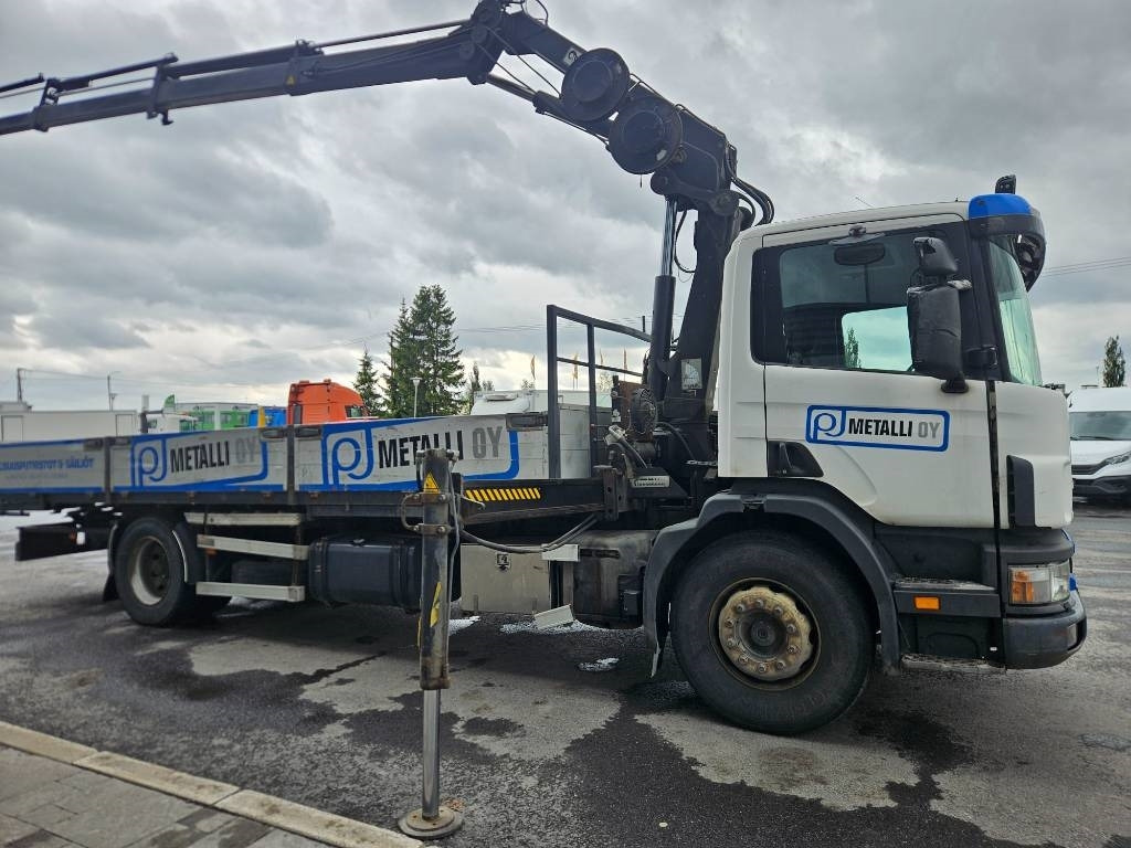 Scania P 94 DB 220 Hiab 135-4 lisähydrauliikalla - شاحنة كرين: صور 3 Scania P 94 DB 220 Hiab 135-4 lisähydrauliikalla - شاحنة كرين: صور 3