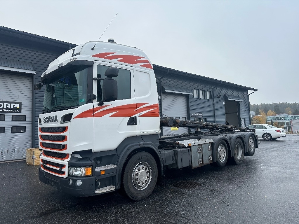 Scania R520 8x2/4 - شاحنة - نظام الكابلات: صور 1 Scania R520 8x2/4 - شاحنة - نظام الكابلات: صور 1