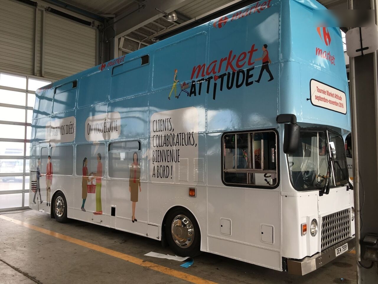 حافلة ذات طابقين MCW METROBUS British Double Decker Bus Marketing Exhibition Training: صور 10