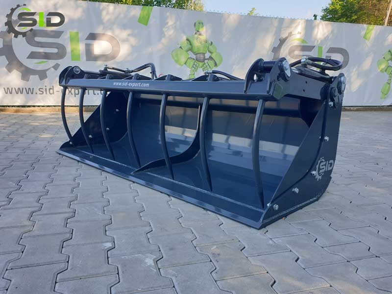 SID Greifschaufel Krokodilschaufel Silagegreifer S / Godet Crocodile BMS S / Grab bucket forged tines S 1,2 m - دلو انتزاع - دلو انتزاع: صور 1 SID Greifschaufel Krokodilschaufel Silagegreifer S / Godet Crocodile BMS S / Grab bucket forged tines S 1,2 m - دلو انتزاع - دلو انتزاع: صور 1