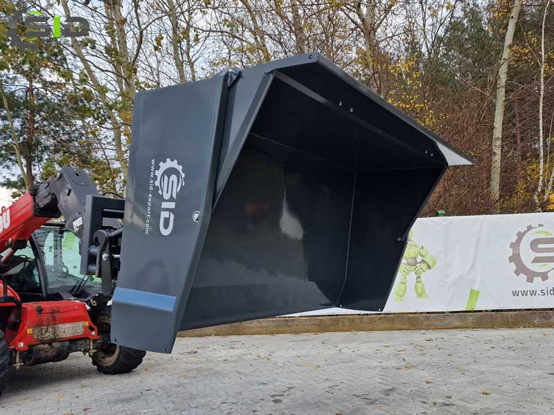 SID Kippmulde Transportcontainer Heckcontainer / Transport heavy cargo box 1,8 m - بكت شيول - الآلات والماكينات الزراعية: صور 1 SID Kippmulde Transportcontainer Heckcontainer / Transport heavy cargo box 1,8 m - بكت شيول - الآلات والماكينات الزراعية: صور 1