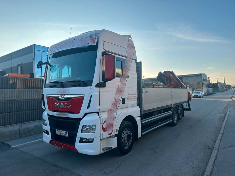 MAN TGX 26.440 - شاحنات مسطحة, شاحنة كرين: صور 2 MAN TGX 26.440 - شاحنات مسطحة, شاحنة كرين: صور 2