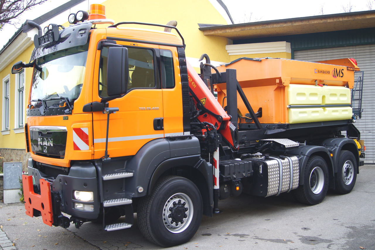 MAN TGS 28.400 BL 6x4-4/TÜV/PK12002/PALIFT/Winterdienst/Salzstreuer/Streuer/Schneepflug - جرافة ثلج: صور 3 MAN TGS 28.400 BL 6x4-4/TÜV/PK12002/PALIFT/Winterdienst/Salzstreuer/Streuer/Schneepflug - جرافة ثلج: صور 3