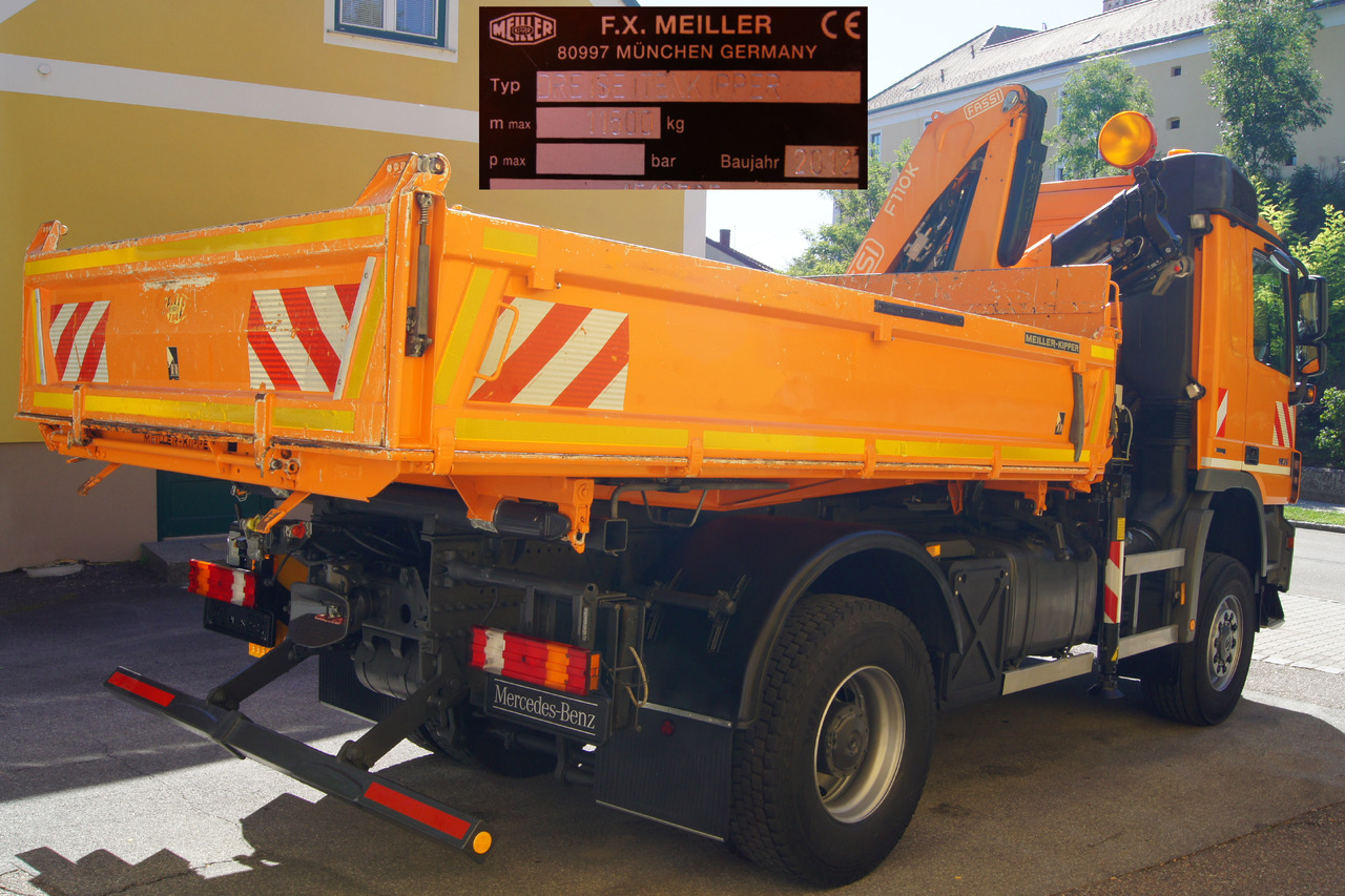 MERCEDES-BENZ ACTROS 1836 /4x4/TÜV/FASSI 110/MEILLER/Winterdienst/Wechselsystem - جرافة ثلج: صور 4 MERCEDES-BENZ ACTROS 1836 /4x4/TÜV/FASSI 110/MEILLER/Winterdienst/Wechselsystem - جرافة ثلج: صور 4