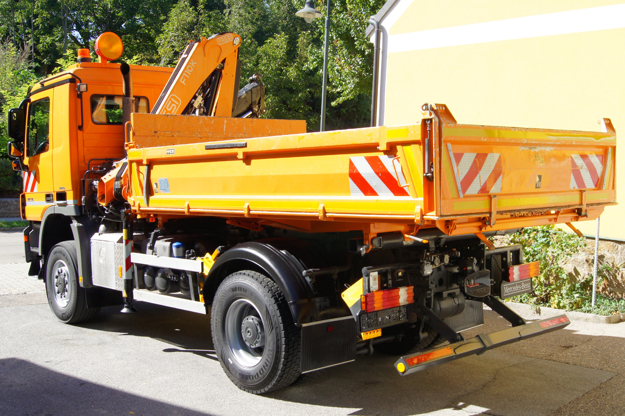 MERCEDES-BENZ ACTROS 1836 /4x4/TÜV/FASSI 110/MEILLER/Winterdienst/Wechselsystem - جرافة ثلج: صور 3 MERCEDES-BENZ ACTROS 1836 /4x4/TÜV/FASSI 110/MEILLER/Winterdienst/Wechselsystem - جرافة ثلج: صور 3