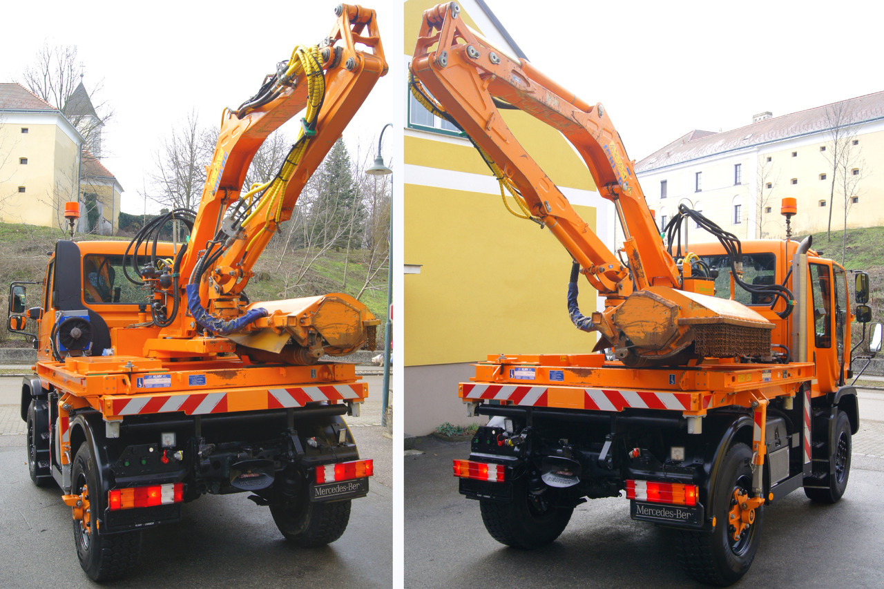 Mercedes-Benz Unimog U 400/TÜV/Hydrostat/Mähtür +MULAG MHU 800 - سيارة بلدية: صور 5 Mercedes-Benz Unimog U 400/TÜV/Hydrostat/Mähtür +MULAG MHU 800 - سيارة بلدية: صور 5