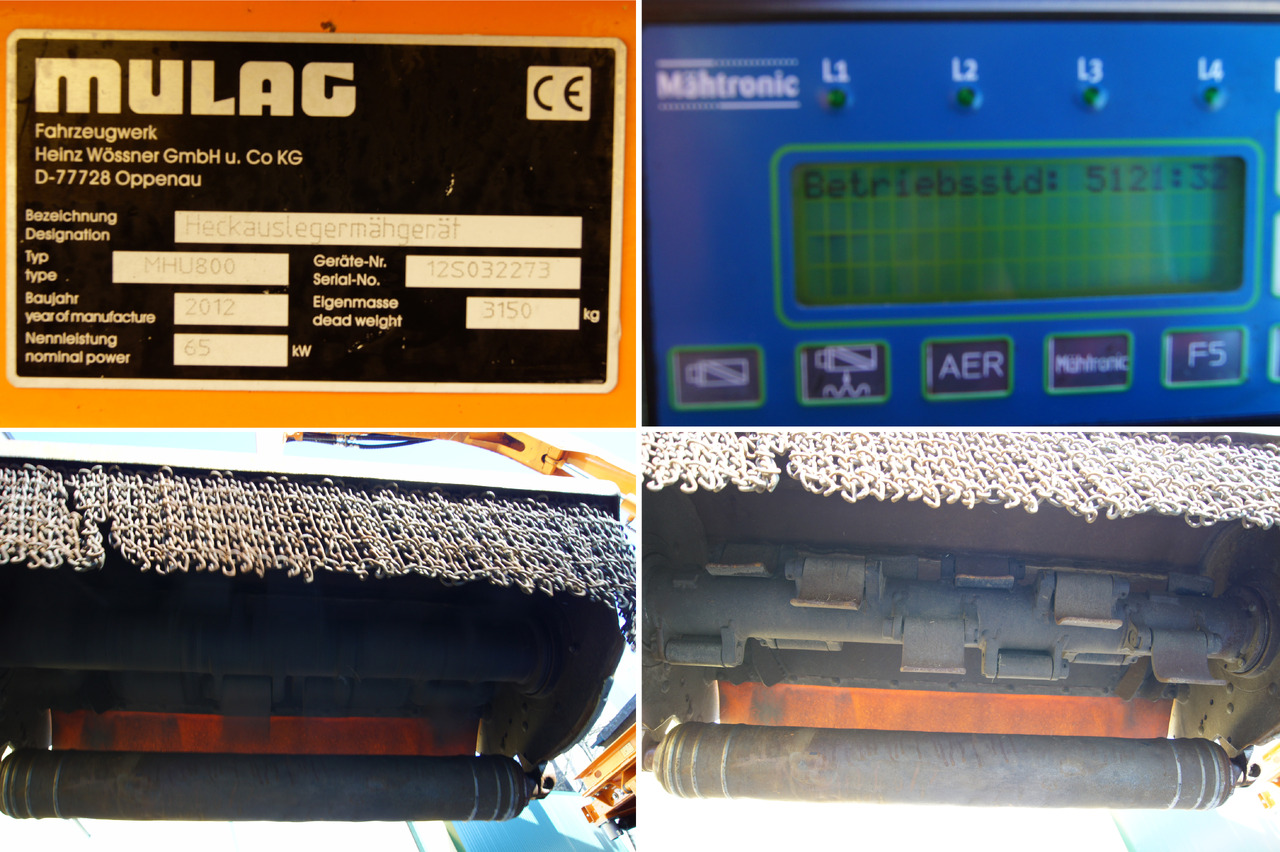 قلابات UNIMOG Unimog U 400/Hydrostat/Mähtür +MULAG MHU 800: صور 10