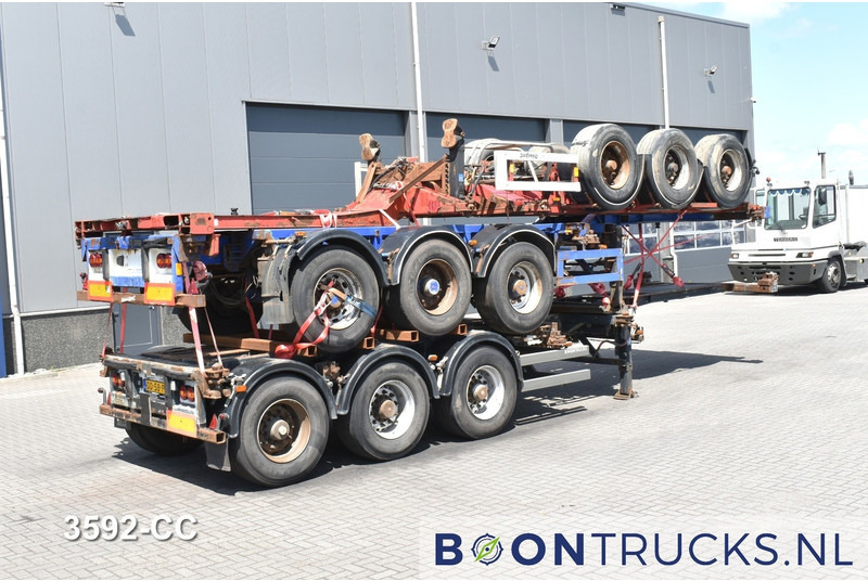 Broshuis 3 UCC 39 € 6750 STACK PRICE | 2x20-30-40-45ft HC * 2x BROSHUIS 1x NOOTEBOOM - شاحنات الحاويات / جسم علوي قابل للتغيير نصف مقطورة: صور 1 Broshuis 3 UCC 39 € 6750 STACK PRICE | 2x20-30-40-45ft HC * 2x BROSHUIS 1x NOOTEBOOM - شاحنات الحاويات / جسم علوي قابل للتغيير نصف مقطورة: صور 1