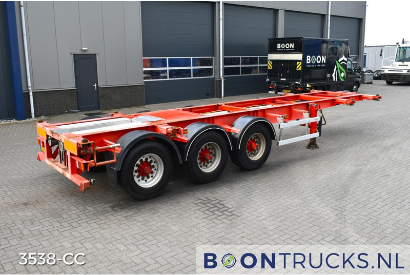 Burg BPO 12-27 CCXGX-00 TANK CHASSIS | 20-30ft * 3800 Kg * NL TRAILER - شاحنات الحاويات / جسم علوي قابل للتغيير نصف مقطورة: صور 1 Burg BPO 12-27 CCXGX-00 TANK CHASSIS | 20-30ft * 3800 Kg * NL TRAILER - شاحنات الحاويات / جسم علوي قابل للتغيير نصف مقطورة: صور 1