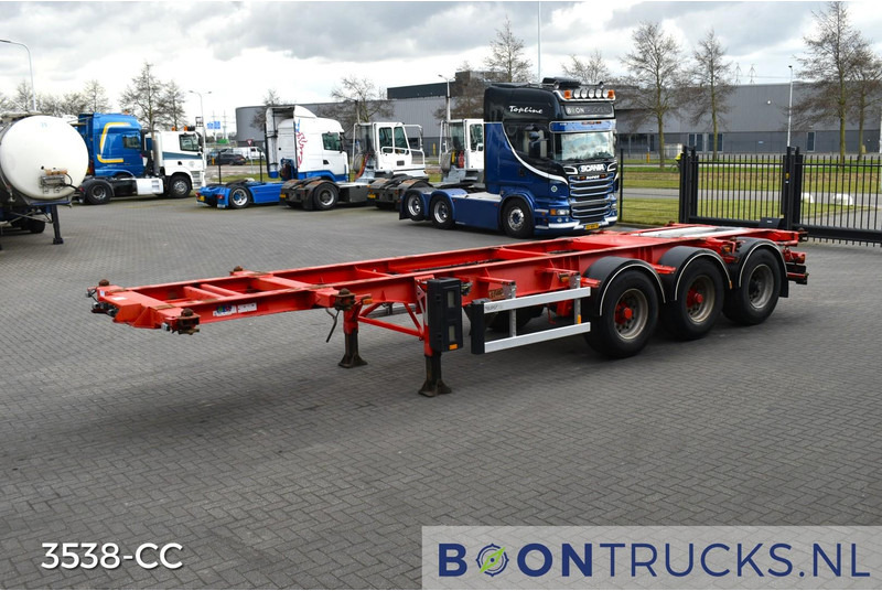Burg BPO 12-27 CCXGX-00 TANK CHASSIS | 20-30ft * 3800 Kg * NL TRAILER - شاحنات الحاويات / جسم علوي قابل للتغيير نصف مقطورة: صور 5 Burg BPO 12-27 CCXGX-00 TANK CHASSIS | 20-30ft * 3800 Kg * NL TRAILER - شاحنات الحاويات / جسم علوي قابل للتغيير نصف مقطورة: صور 5