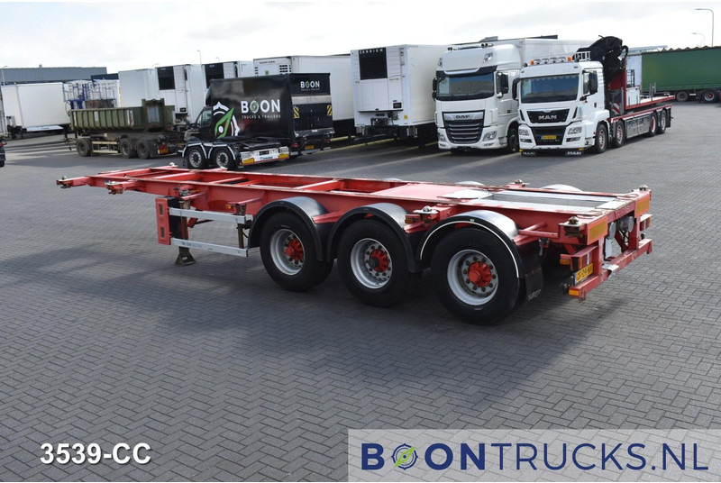 Burg BPO 12-27 CCXGX-00 TANK CHASSIS | 20-30ft * 3800 Kg * NL TRAILER - شاحنات الحاويات / جسم علوي قابل للتغيير نصف مقطورة: صور 3 Burg BPO 12-27 CCXGX-00 TANK CHASSIS | 20-30ft * 3800 Kg * NL TRAILER - شاحنات الحاويات / جسم علوي قابل للتغيير نصف مقطورة: صور 3