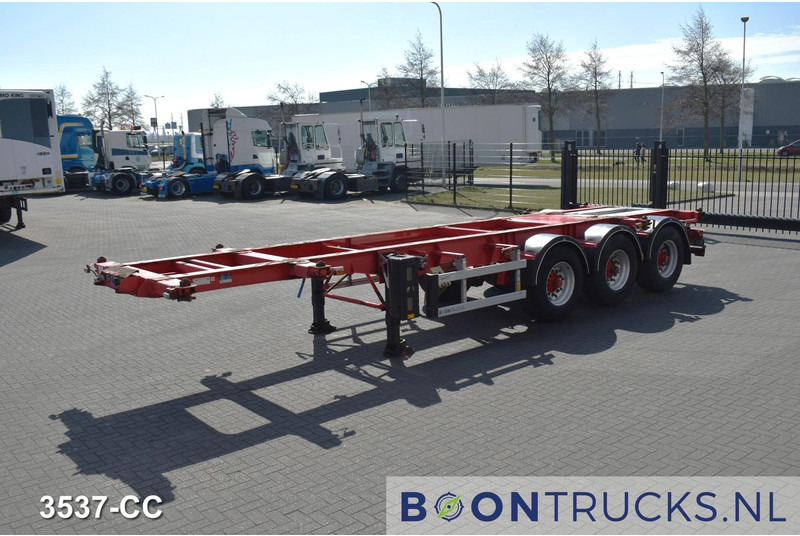 Burg BPO 12 27 CCXGX 01 TANK CHASSIS | 20-30ft * 3850 Kg * ADR * NL TRAILER - شاحنات الحاويات / جسم علوي قابل للتغيير نصف مقطورة: صور 4 Burg BPO 12 27 CCXGX 01 TANK CHASSIS | 20-30ft * 3850 Kg * ADR * NL TRAILER - شاحنات الحاويات / جسم علوي قابل للتغيير نصف مقطورة: صور 4