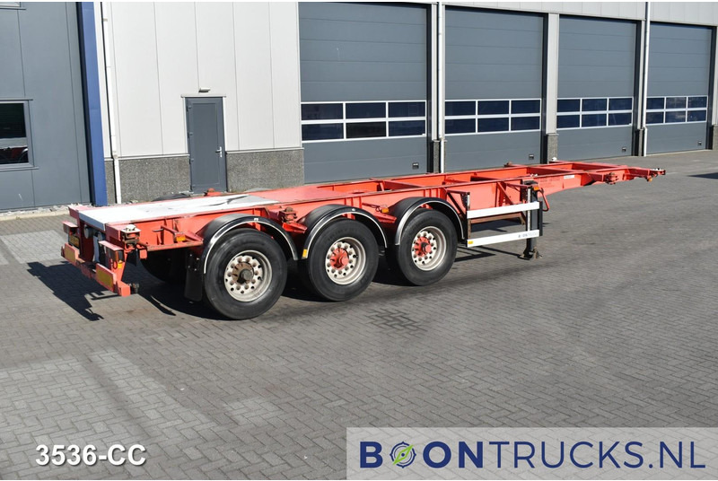 Burg BPO 12 27CDM12 TANK CHASSIS | 20-30ft * 3800 Kg * NL TRAILER - شاحنات الحاويات / جسم علوي قابل للتغيير نصف مقطورة: صور 1 Burg BPO 12 27CDM12 TANK CHASSIS | 20-30ft * 3800 Kg * NL TRAILER - شاحنات الحاويات / جسم علوي قابل للتغيير نصف مقطورة: صور 1