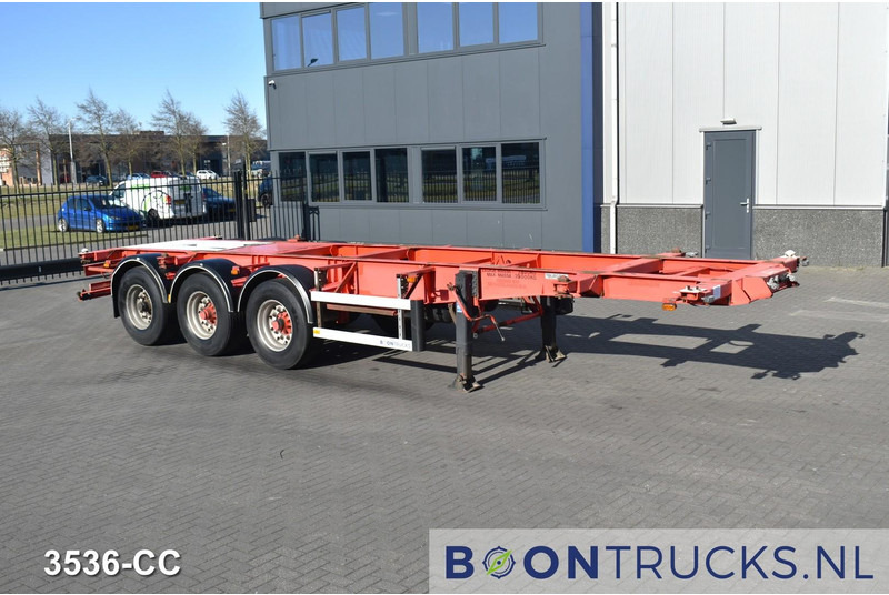 Burg BPO 12 27CDM12 TANK CHASSIS | 20-30ft * 3800 Kg * NL TRAILER - شاحنات الحاويات / جسم علوي قابل للتغيير نصف مقطورة: صور 4 Burg BPO 12 27CDM12 TANK CHASSIS | 20-30ft * 3800 Kg * NL TRAILER - شاحنات الحاويات / جسم علوي قابل للتغيير نصف مقطورة: صور 4
