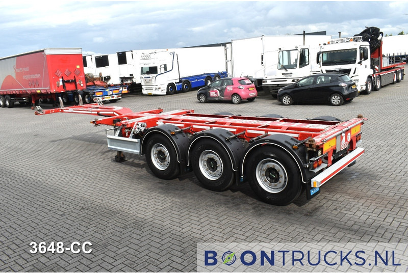 D-Tec FLEXITRAILER | 2x20-30-40-45ft HC * 2x LIFT AXLE * 2x EXTENDABLE * DISC BRAKES * MOT 05-2026 - شاحنات الحاويات / جسم علوي قابل للتغيير نصف مقطورة: صور 3 D-Tec FLEXITRAILER | 2x20-30-40-45ft HC * 2x LIFT AXLE * 2x EXTENDABLE * DISC BRAKES * MOT 05-2026 - شاحنات الحاويات / جسم علوي قابل للتغيير نصف مقطورة: صور 3