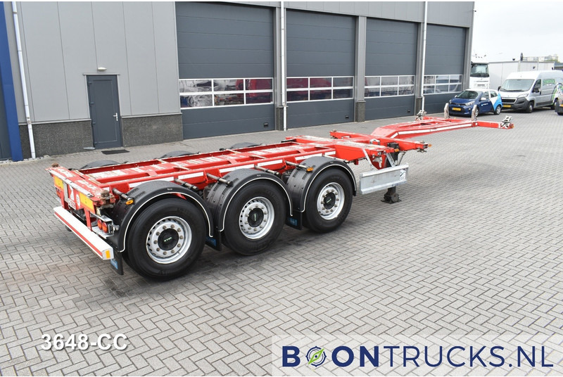 D-Tec FLEXITRAILER | 2x20-30-40-45ft HC * 2x LIFT AXLE * 2x EXTENDABLE * DISC BRAKES * MOT 05-2026 - شاحنات الحاويات / جسم علوي قابل للتغيير نصف مقطورة: صور 1 D-Tec FLEXITRAILER | 2x20-30-40-45ft HC * 2x LIFT AXLE * 2x EXTENDABLE * DISC BRAKES * MOT 05-2026 - شاحنات الحاويات / جسم علوي قابل للتغيير نصف مقطورة: صور 1