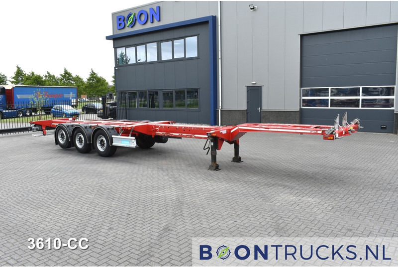 D-Tec FLEXITRAILER | 2x20-30-40-45ft HC * 2x LIFT AXLE * 2x EXTENDABLE * DISC BRAKES - شاحنات الحاويات / جسم علوي قابل للتغيير نصف مقطورة: صور 4 D-Tec FLEXITRAILER | 2x20-30-40-45ft HC * 2x LIFT AXLE * 2x EXTENDABLE * DISC BRAKES - شاحنات الحاويات / جسم علوي قابل للتغيير نصف مقطورة: صور 4
