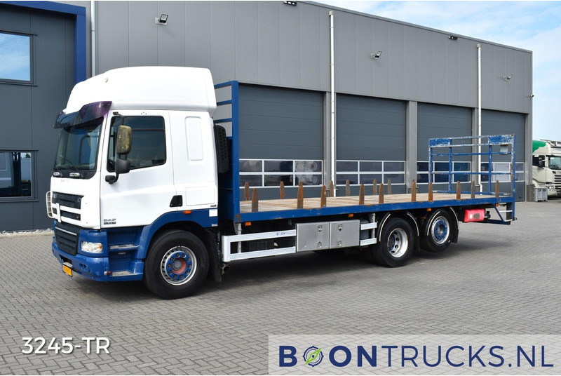DAF CF85.410 6x2 | EURO5 * MANUAL * FORKLIFT CONN * LIFT AXLE * 778 cm * NL TRUCK - شاحنات مسطحة: صور 1 DAF CF85.410 6x2 | EURO5 * MANUAL * FORKLIFT CONN * LIFT AXLE * 778 cm * NL TRUCK - شاحنات مسطحة: صور 1