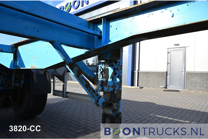 شاحنات الحاويات / جسم علوي قابل للتغيير نصف مقطورة KOHLER CS 20/2 CHASSIS | 20ft * STEEL SUSPENSION * SAF DRUM: صور 9