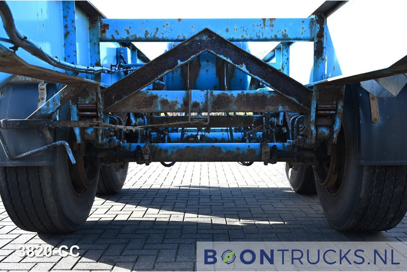 شاحنات الحاويات / جسم علوي قابل للتغيير نصف مقطورة KOHLER CS 20/2 CHASSIS | 20ft * STEEL SUSPENSION * SAF DRUM: صور 11