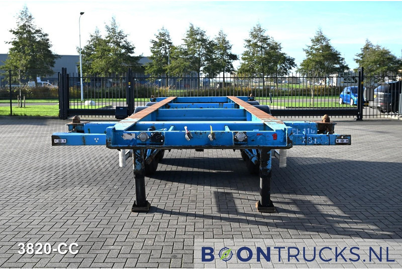 شاحنات الحاويات / جسم علوي قابل للتغيير نصف مقطورة KOHLER CS 20/2 CHASSIS | 20ft * STEEL SUSPENSION * SAF DRUM: صور 6