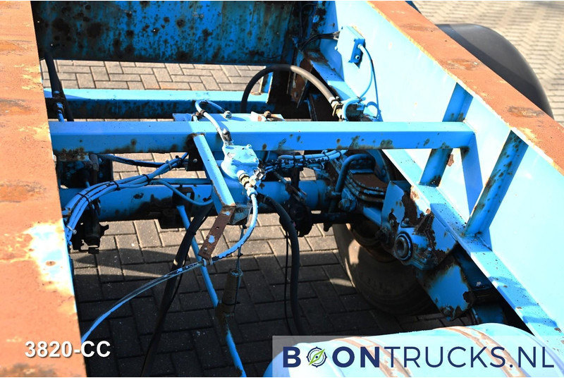 شاحنات الحاويات / جسم علوي قابل للتغيير نصف مقطورة KOHLER CS 20/2 CHASSIS | 20ft * STEEL SUSPENSION * SAF DRUM: صور 13