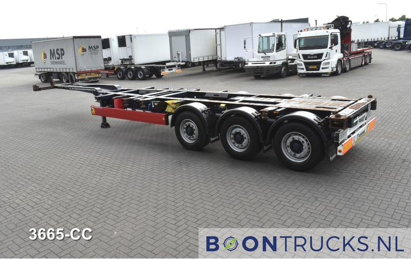 Krone SD BOX LINER | 2x20-40-45ft HC * LIFT AXLE * BPW/DISC * EXTENDABLE REAR * 10x AVAILABLE - شاحنات الحاويات / جسم علوي قابل للتغيير نصف مقطورة: صور 3 Krone SD BOX LINER | 2x20-40-45ft HC * LIFT AXLE * BPW/DISC * EXTENDABLE REAR * 10x AVAILABLE - شاحنات الحاويات / جسم علوي قابل للتغيير نصف مقطورة: صور 3