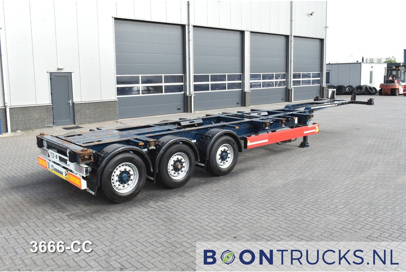 Krone SD BOX LINER | 2x20-40-45ft HC * LIFT AXLE * BPW/DISC * EXTENDABLE REAR * 10x AVAILABLE - شاحنات الحاويات / جسم علوي قابل للتغيير نصف مقطورة: صور 1 Krone SD BOX LINER | 2x20-40-45ft HC * LIFT AXLE * BPW/DISC * EXTENDABLE REAR * 10x AVAILABLE - شاحنات الحاويات / جسم علوي قابل للتغيير نصف مقطورة: صور 1