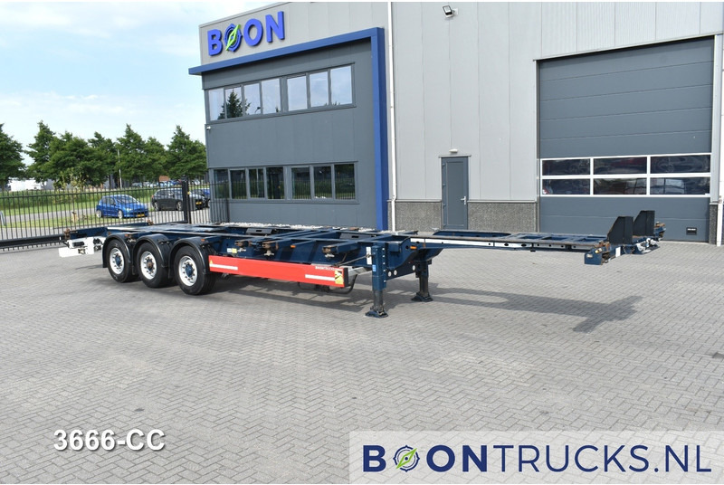 Krone SD BOX LINER | 2x20-40-45ft HC * LIFT AXLE * BPW/DISC * EXTENDABLE REAR * 10x AVAILABLE - شاحنات الحاويات / جسم علوي قابل للتغيير نصف مقطورة: صور 4 Krone SD BOX LINER | 2x20-40-45ft HC * LIFT AXLE * BPW/DISC * EXTENDABLE REAR * 10x AVAILABLE - شاحنات الحاويات / جسم علوي قابل للتغيير نصف مقطورة: صور 4