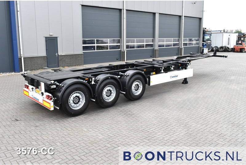 Krone SD BOX LINER NEW / UNREGISTERED | 2x20-40-45ft * LIFT AXLE * DISC BRAKES - شاحنات الحاويات / جسم علوي قابل للتغيير نصف مقطورة: صور 1 Krone SD BOX LINER NEW / UNREGISTERED | 2x20-40-45ft * LIFT AXLE * DISC BRAKES - شاحنات الحاويات / جسم علوي قابل للتغيير نصف مقطورة: صور 1