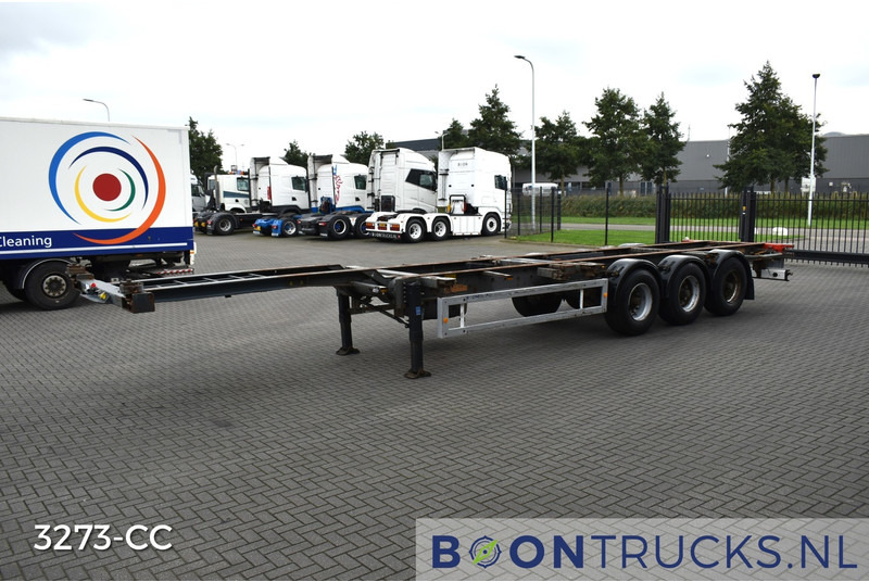 Krone SDC 27 FIXED | 2x20-30-40ft HC * LIFT AXLE * NL TRAILER - شاحنات الحاويات / جسم علوي قابل للتغيير نصف مقطورة: صور 3 Krone SDC 27 FIXED | 2x20-30-40ft HC * LIFT AXLE * NL TRAILER - شاحنات الحاويات / جسم علوي قابل للتغيير نصف مقطورة: صور 3