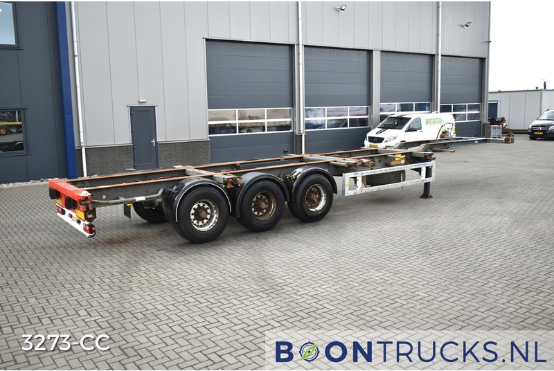 Krone SDC 27 FIXED | 2x20-30-40ft HC * LIFT AXLE * NL TRAILER - شاحنات الحاويات / جسم علوي قابل للتغيير نصف مقطورة: صور 1 Krone SDC 27 FIXED | 2x20-30-40ft HC * LIFT AXLE * NL TRAILER - شاحنات الحاويات / جسم علوي قابل للتغيير نصف مقطورة: صور 1