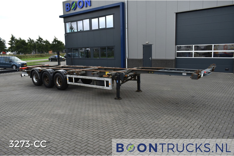 Krone SDC 27 FIXED | 2x20-30-40ft HC * LIFT AXLE * NL TRAILER - شاحنات الحاويات / جسم علوي قابل للتغيير نصف مقطورة: صور 4 Krone SDC 27 FIXED | 2x20-30-40ft HC * LIFT AXLE * NL TRAILER - شاحنات الحاويات / جسم علوي قابل للتغيير نصف مقطورة: صور 4