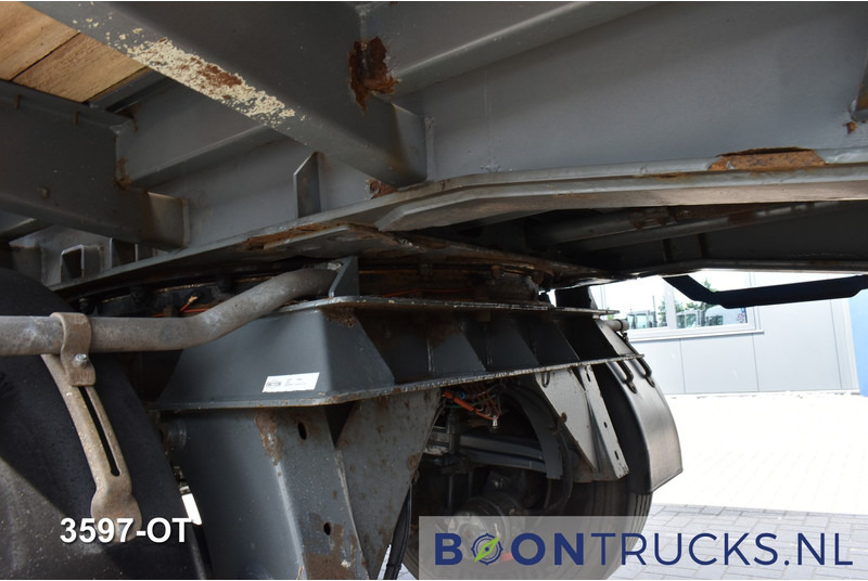 نصف مقطورة مسطحة Pacton P3-001 STEENTRAILER | 2x STUURAS * ALU BORDEN * NL TRAILER: صور 12