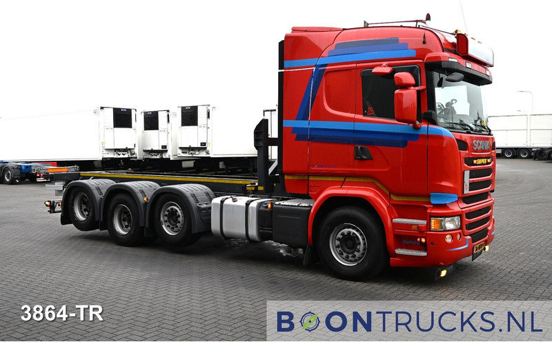 Scania R450 8x2 | EURO6 * CONTAINER TRANSPORT * 20ft TIPPING * NL TRUCK * APK 02-2026 - شاحنات الحاويات / جسم علوي قابل للتغيير شاحنة: صور 3 Scania R450 8x2 | EURO6 * CONTAINER TRANSPORT * 20ft TIPPING * NL TRUCK * APK 02-2026 - شاحنات الحاويات / جسم علوي قابل للتغيير شاحنة: صور 3
