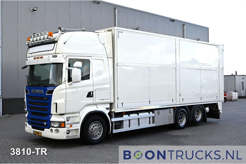 Scania R500 V8 6x2 | EURO5 * FULL AIR * RETARDER * POULTRY * NL TRUCK * APK 05-2026 - شاحنة نقل المواشي شاحنة: صور 1 Scania R500 V8 6x2 | EURO5 * FULL AIR * RETARDER * POULTRY * NL TRUCK * APK 05-2026 - شاحنة نقل المواشي شاحنة: صور 1