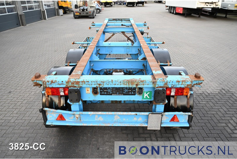 Schweriner Nutzfahrzeuge CS 20 CHASSIS | 20ft * STEEL SUSPENSION * BPW / DRUM * 9x AVAILABLE - شاحنات الحاويات / جسم علوي قابل للتغيير نصف مقطورة: صور 5 Schweriner Nutzfahrzeuge CS 20 CHASSIS | 20ft * STEEL SUSPENSION * BPW / DRUM * 9x AVAILABLE - شاحنات الحاويات / جسم علوي قابل للتغيير نصف مقطورة: صور 5